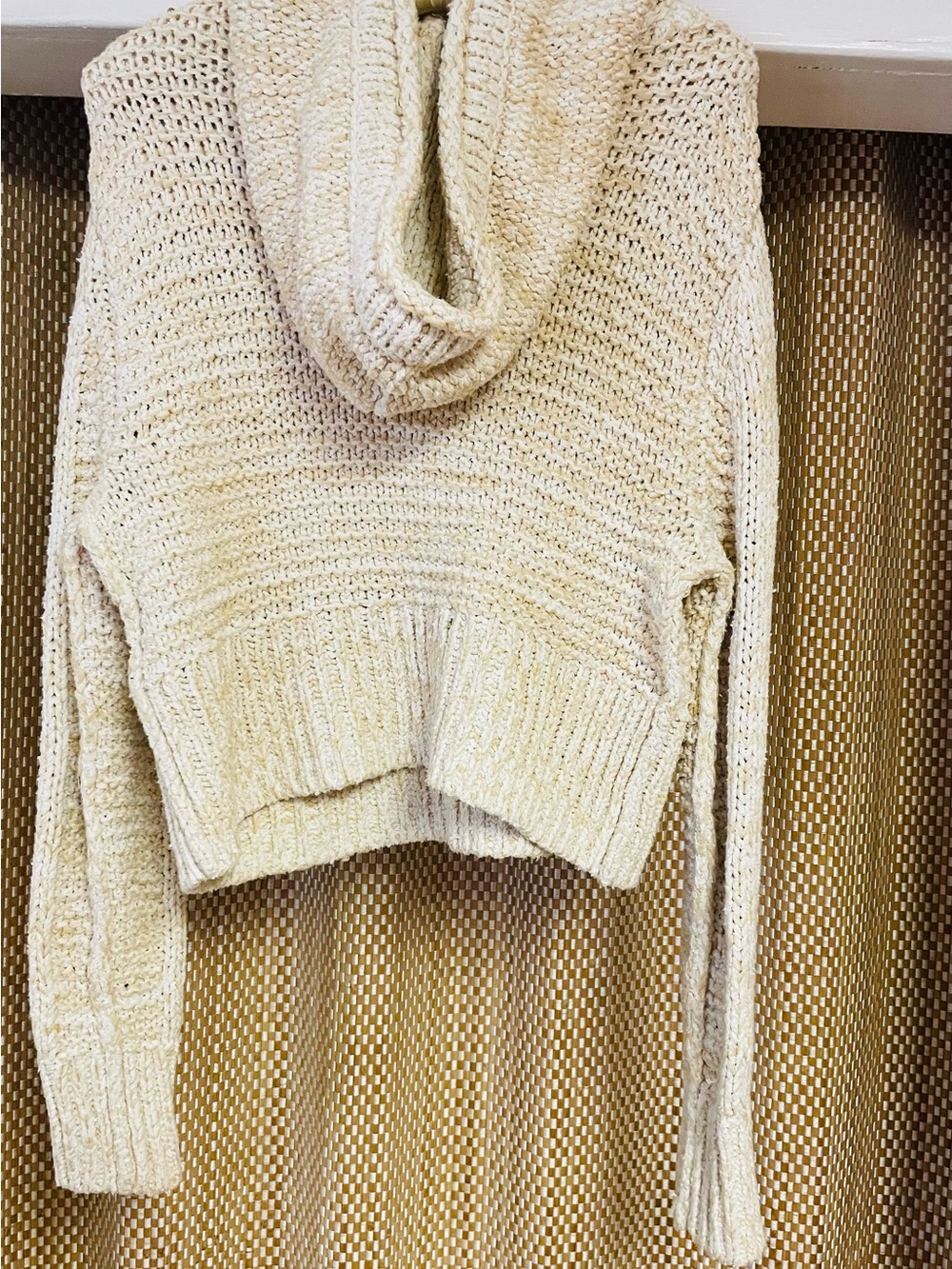 Rag & Bone Cozy Cream Knit Hoodie Sweater - Women’s Size XS - Picture 2 of 3